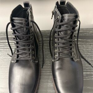 Timberland Men's Black Leather Boots